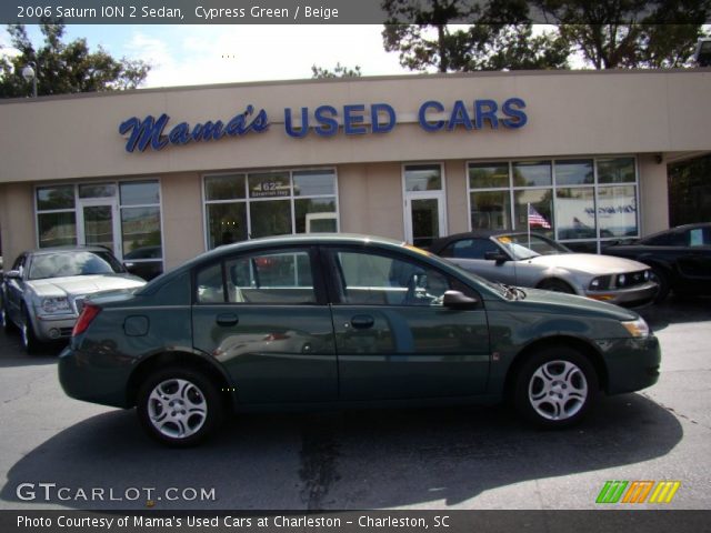 2006 Saturn ION 2 Sedan in Cypress Green