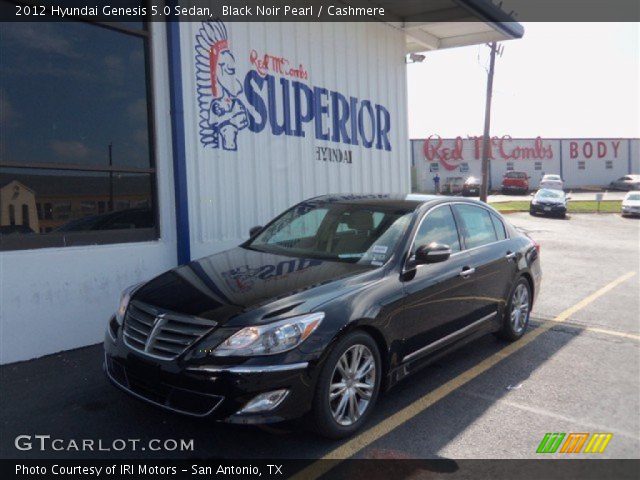 2012 Hyundai Genesis 5.0 Sedan in Black Noir Pearl