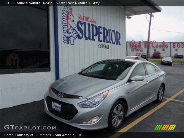 2012 Hyundai Sonata Hybrid in Silver Frost Metallic