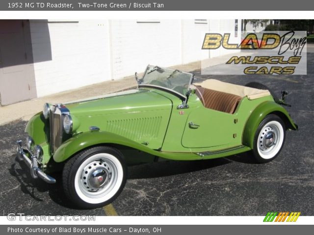 1952 MG TD Roadster in Two-Tone Green