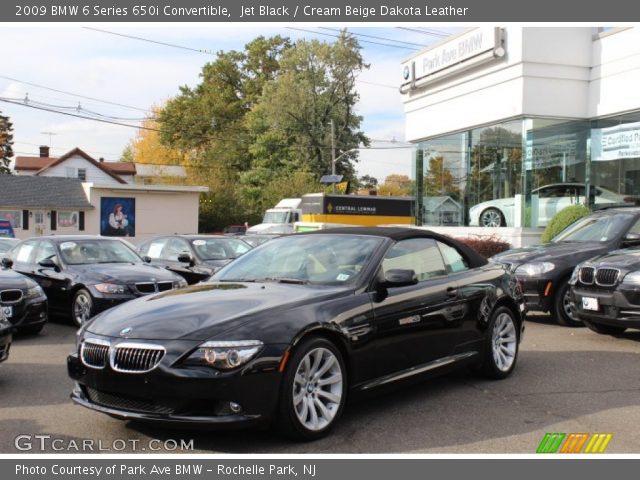 2009 BMW 6 Series 650i Convertible in Jet Black
