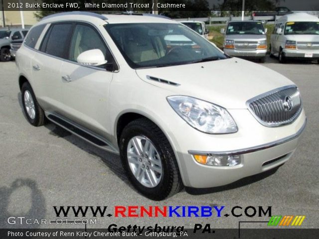 2012 Buick Enclave FWD in White Diamond Tricoat