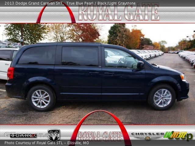 2013 Dodge Grand Caravan SXT in True Blue Pearl