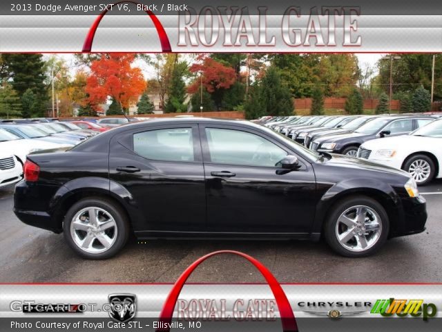 2013 Dodge Avenger SXT V6 in Black