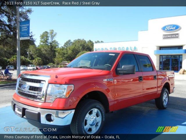 2013 Ford F150 XLT SuperCrew in Race Red