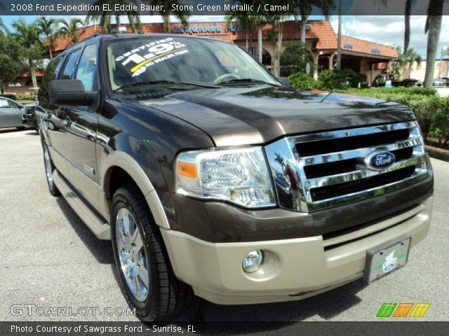 2008 Ford Expedition EL Eddie Bauer in Stone Green Metallic