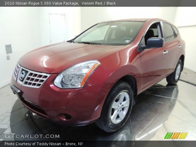 2010 Nissan Rogue S 360 Value Package in Venom Red