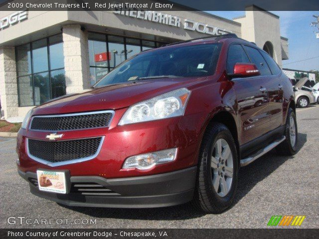 2009 Chevrolet Traverse LT in Red Jewel Tintcoat