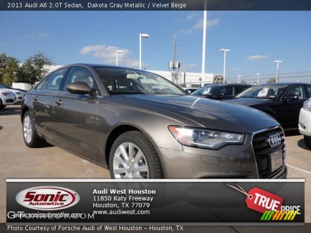 2013 Audi A6 2.0T Sedan in Dakota Gray Metallic