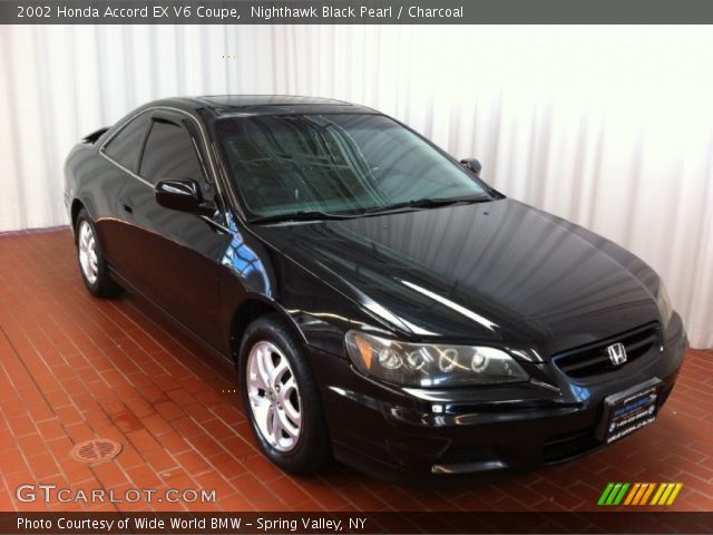 2002 Honda Accord EX V6 Coupe in Nighthawk Black Pearl