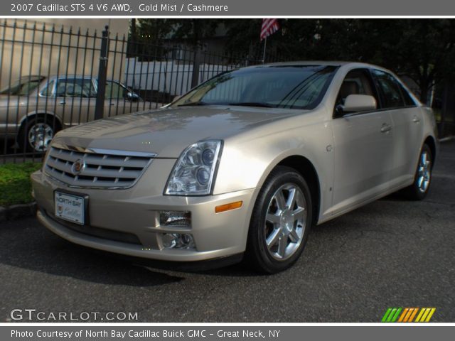 2007 Cadillac STS 4 V6 AWD in Gold Mist