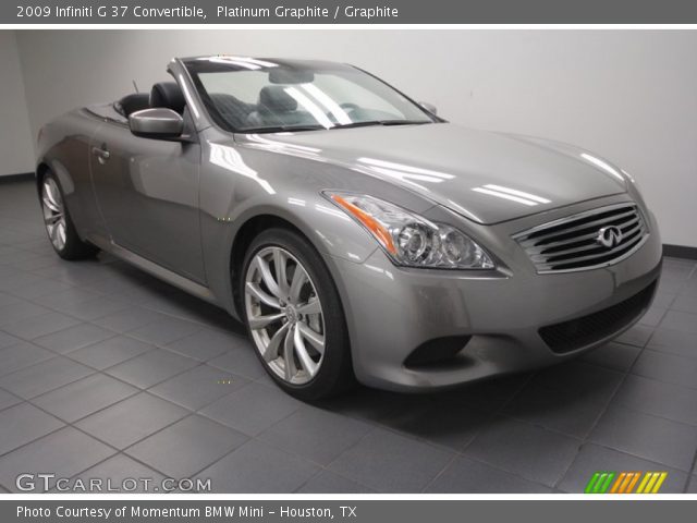 2009 Infiniti G 37 Convertible in Platinum Graphite