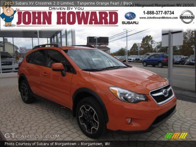2013 Subaru XV Crosstrek 2.0 Limited in Tangerine Orange Pearl
