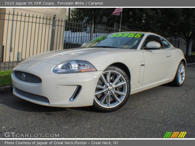 2010 Jaguar XK XKR Coupe in Porcelain White