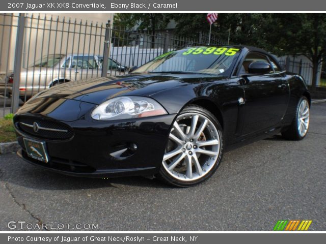 2007 Jaguar XK XK8 Convertible in Ebony Black