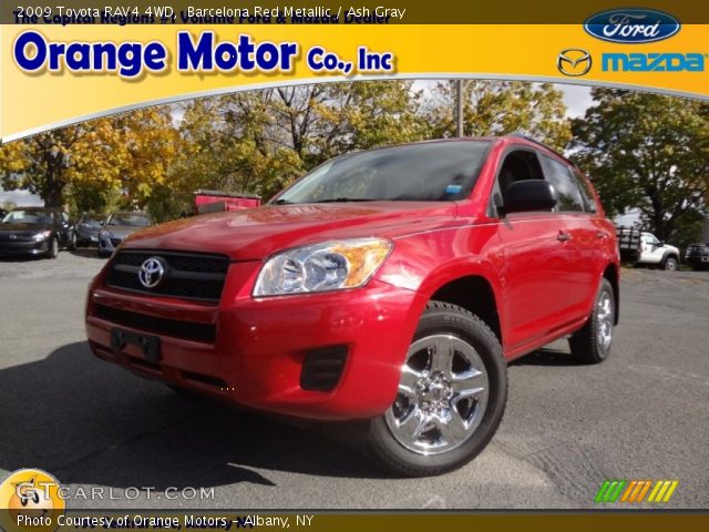 2009 Toyota RAV4 4WD in Barcelona Red Metallic