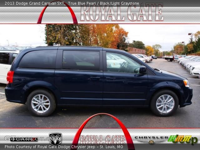 2013 Dodge Grand Caravan SXT in True Blue Pearl