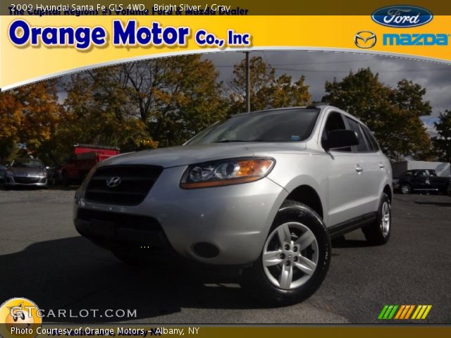 2009 Hyundai Santa Fe GLS 4WD in Bright Silver