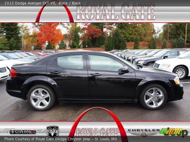 2013 Dodge Avenger SXT V6 in Black