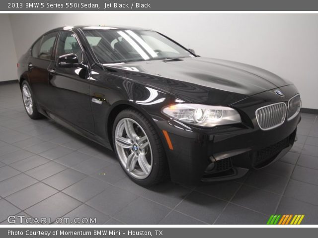 2013 BMW 5 Series 550i Sedan in Jet Black