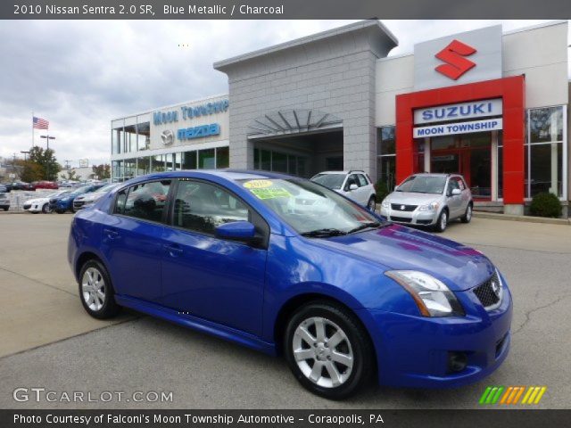 2010 Nissan Sentra 2.0 SR in Blue Metallic