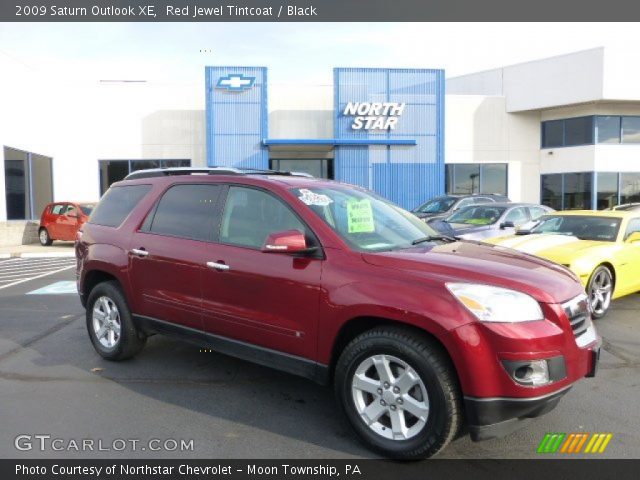 2009 Saturn Outlook XE in Red Jewel Tintcoat