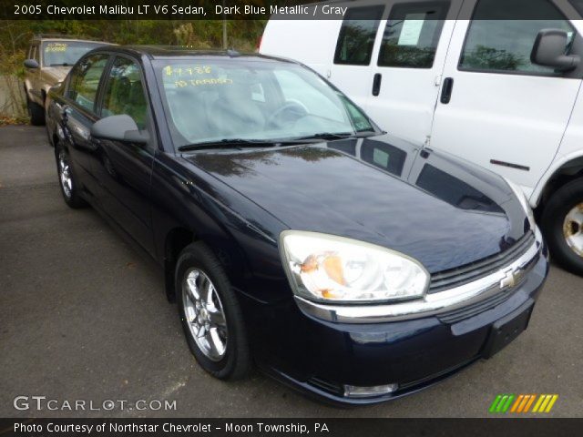 2005 Chevrolet Malibu LT V6 Sedan in Dark Blue Metallic