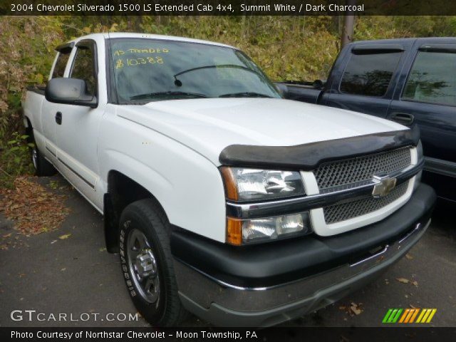 2004 Chevrolet Silverado 1500 LS Extended Cab 4x4 in Summit White