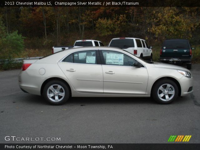 2013 Chevrolet Malibu LS in Champagne Silver Metallic