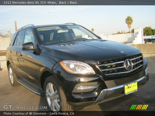 2013 Mercedes-Benz ML 350 4Matic in Black