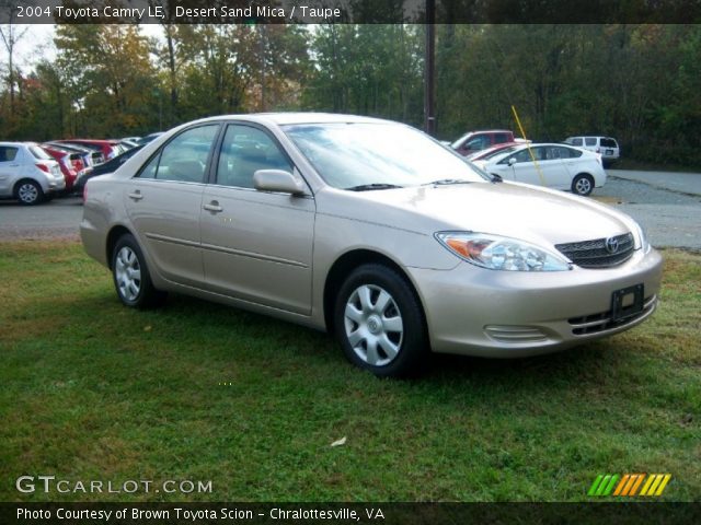 2004 Toyota Camry LE in Desert Sand Mica