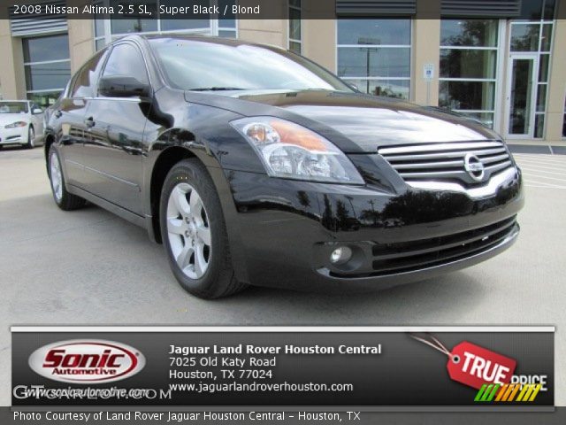 2008 Nissan Altima 2.5 SL in Super Black