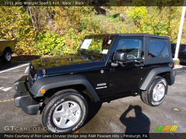 2013 Jeep Wrangler Sport S 4x4 in Black