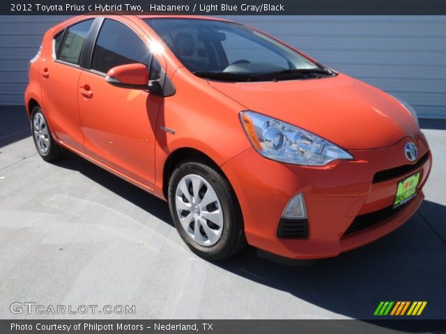 2012 Toyota Prius c Hybrid Two in Habanero