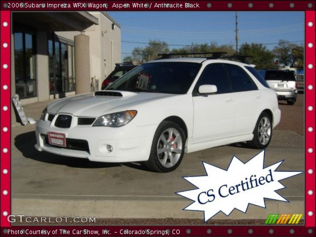 2006 Subaru Impreza WRX Wagon in Aspen White