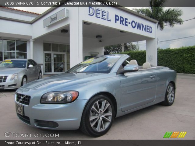 2009 Volvo C70 T5 Convertible in Celestial Blue Metallic