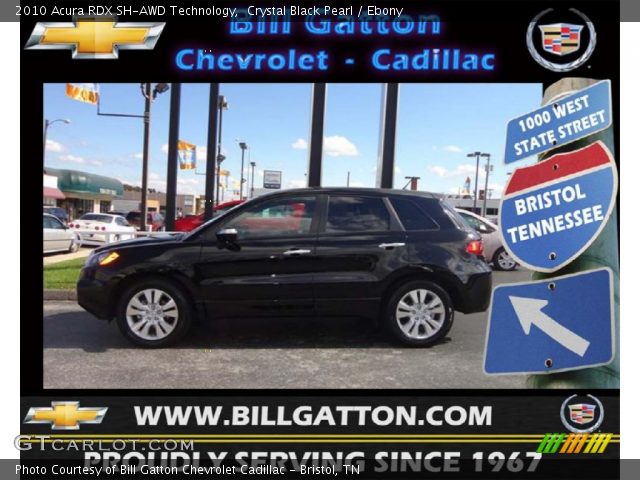 2010 Acura RDX SH-AWD Technology in Crystal Black Pearl