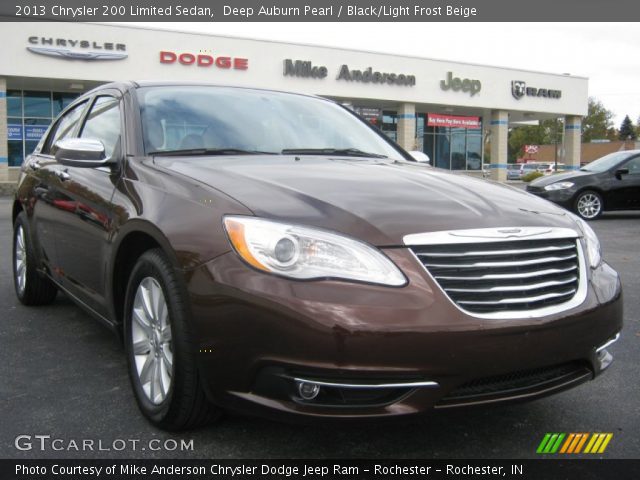 2013 Chrysler 200 Limited Sedan in Deep Auburn Pearl