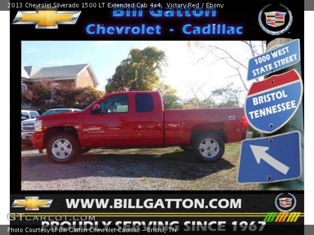 2013 Chevrolet Silverado 1500 LT Extended Cab 4x4 in Victory Red