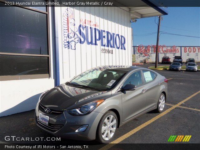 2013 Hyundai Elantra Limited in Harbor Gray Metallic