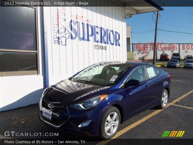 2013 Hyundai Elantra GLS in Indigo Night