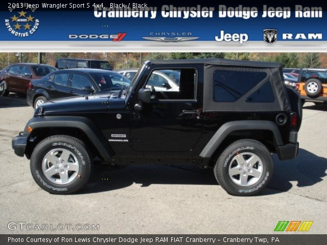 2013 Jeep Wrangler Sport S 4x4 in Black