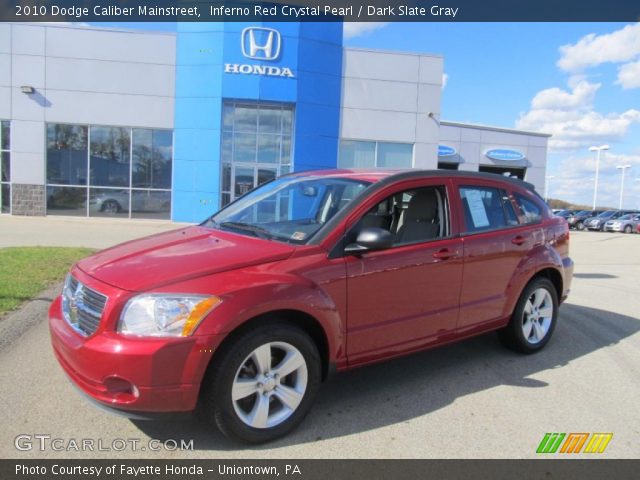 2010 Dodge Caliber Mainstreet in Inferno Red Crystal Pearl