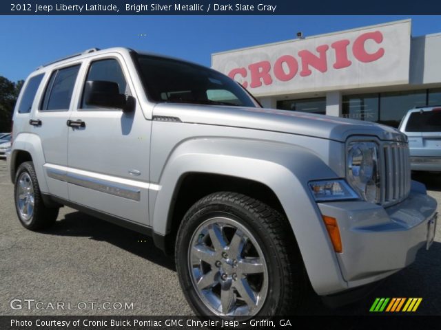 2012 Jeep Liberty Latitude in Bright Silver Metallic