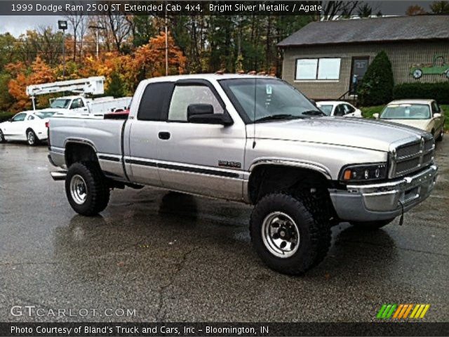 1999 Dodge Ram 2500 ST Extended Cab 4x4 in Bright Silver Metallic
