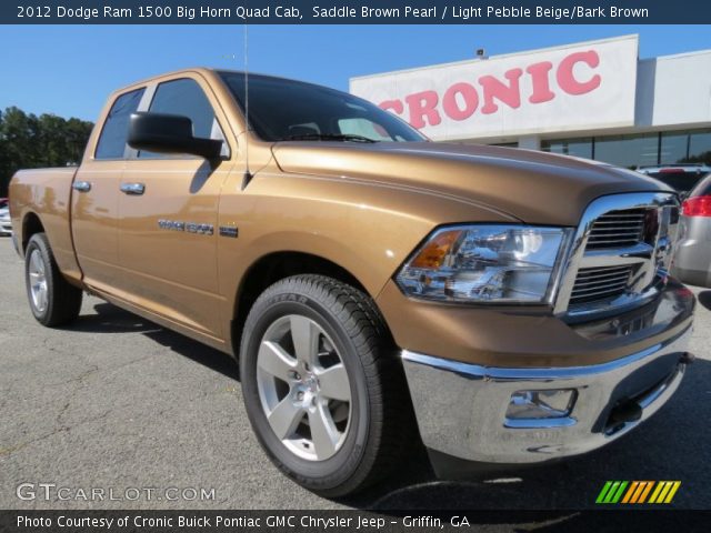 2012 Dodge Ram 1500 Big Horn Quad Cab in Saddle Brown Pearl