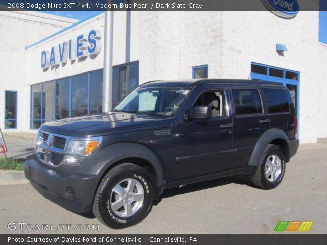 2008 Dodge Nitro SXT 4x4 in Modern Blue Pearl