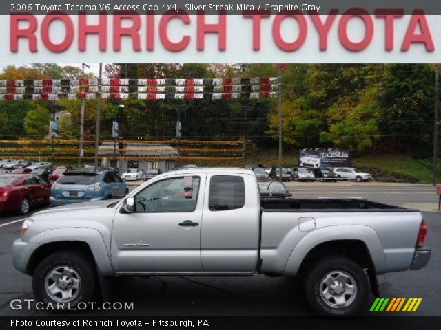 2006 Toyota Tacoma V6 Access Cab 4x4 in Silver Streak Mica