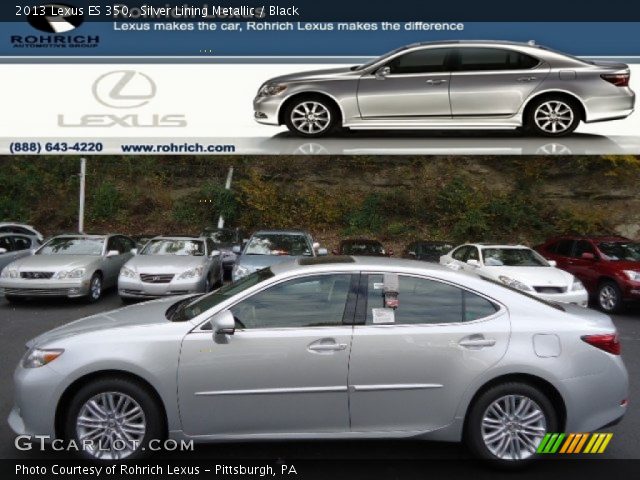 2013 Lexus ES 350 in Silver Lining Metallic