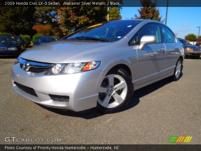 2009 Honda Civic LX-S Sedan in Alabaster Silver Metallic